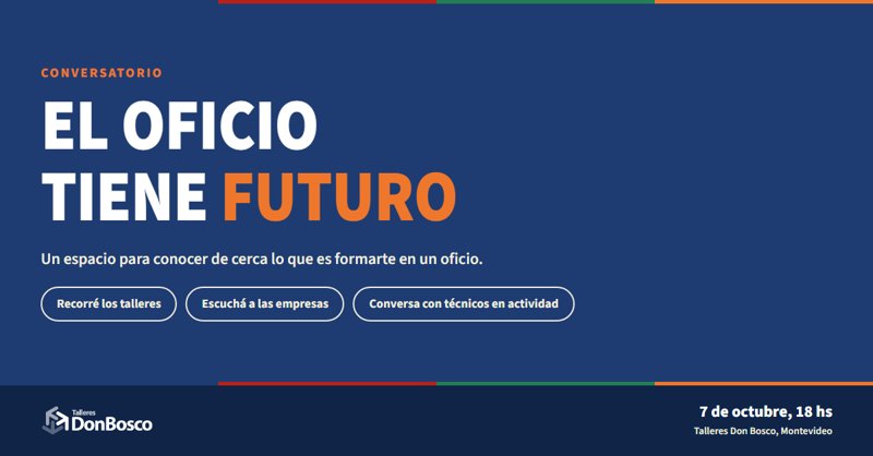 El oficio tiene futuro: un espacio para conocer de cerca lo que es formarte en un oficio