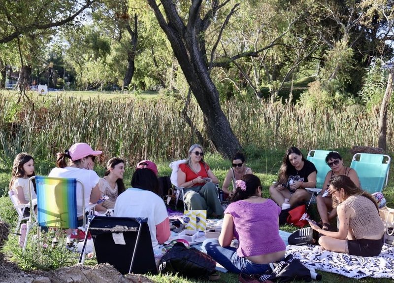 Encuentro de tejido libre