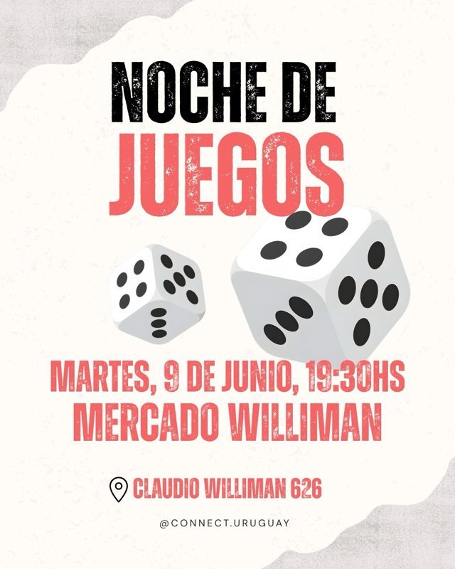 Noche De Juegos de Mesa @connect.uruguay