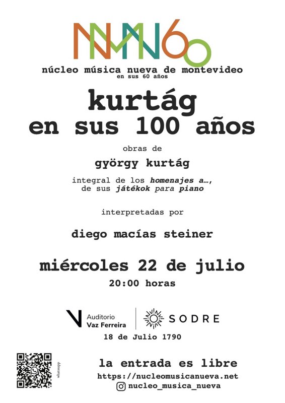 Homenaje a Kurtág en sus 100 años