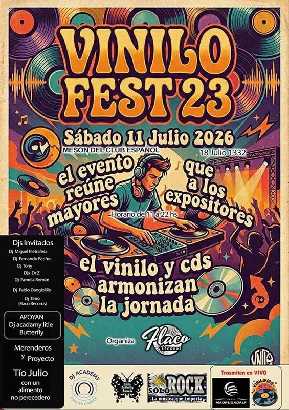 DJ Academy en Vinilo Fest Ed. 23