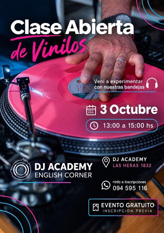 Clase abierta de vinilos