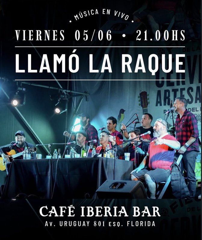 MÚSICA EN VIVO: LLAMO LA RAQUE