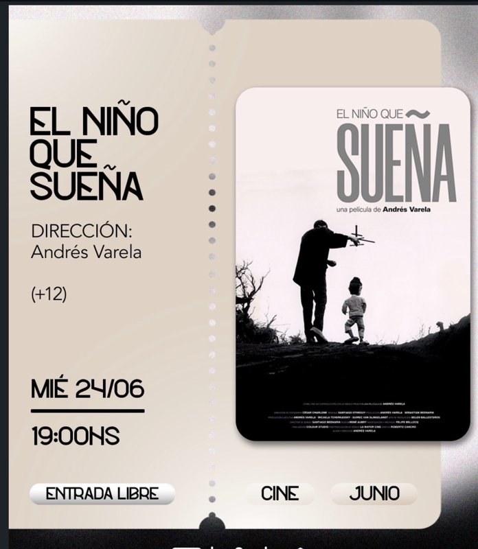 CINE: EL NIÑO QUE SUEÑA