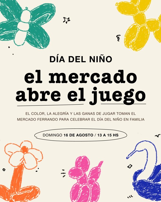 DÍA DE LA NIÑEZ EN EL MERCADO