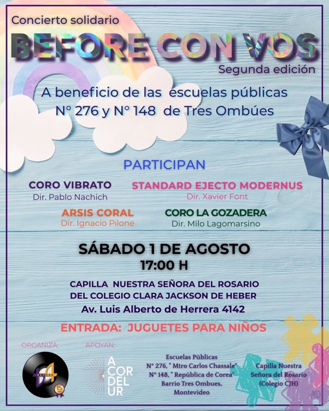 CONCIERTO BEFORE CON VOS