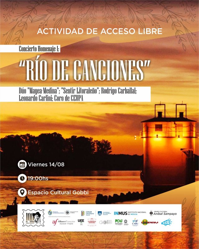 RÍO DE CANCIONES