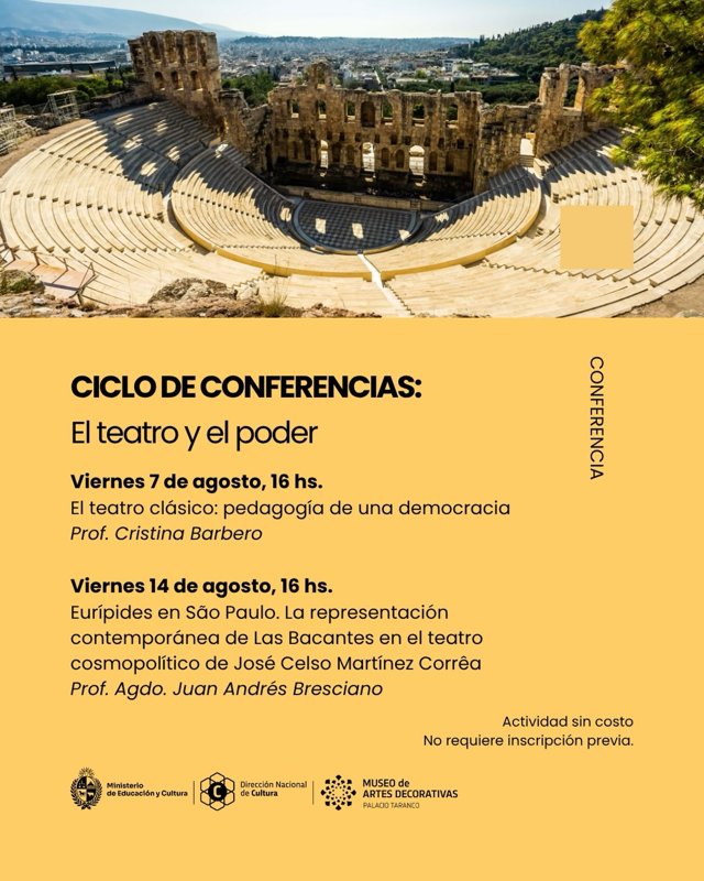 EL TEATRO Y EL PODER