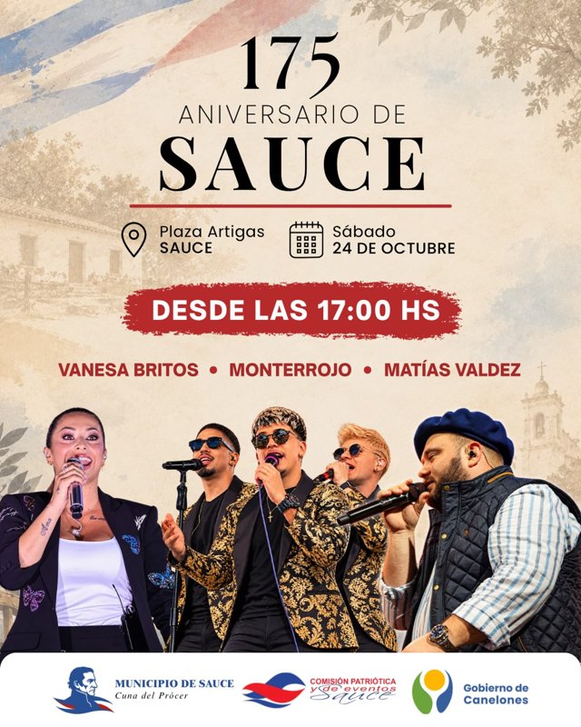 175 ANIVERSARIO DE SAUCE