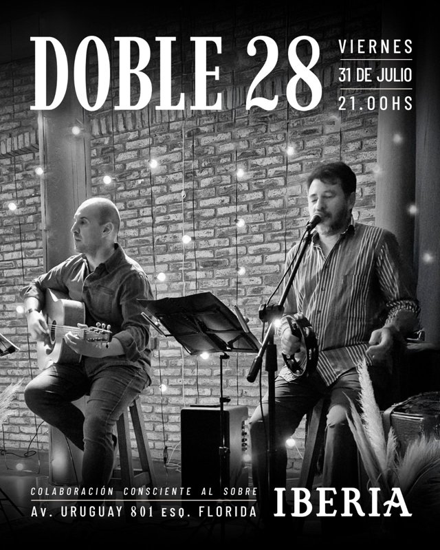 DOBLE 28 en IBERIA BAR