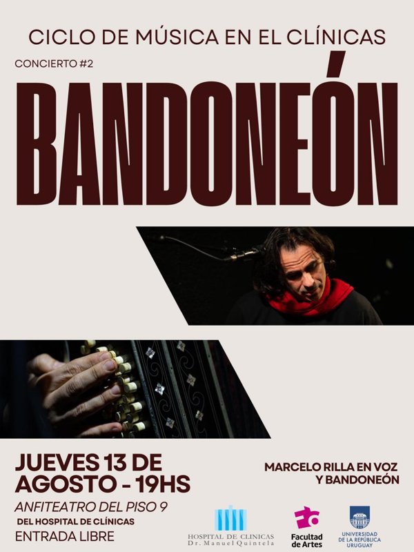 CICLO DE MÚSICA EN EL CLÍNICAS: BANDONEON