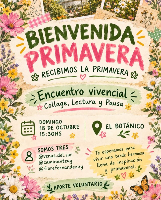 BIENVENIDA PRIMAVERA
