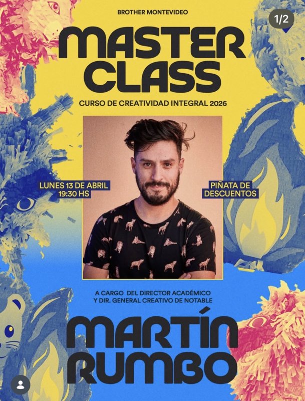 MÁSTER CLASS CREATIVIDAD