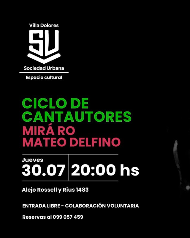 CICLO DE CANTAUTORES