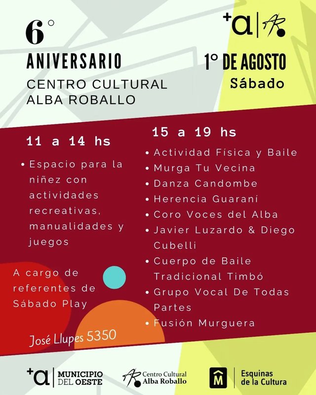 ANIVERSARIO CC ALBA ROBALLO