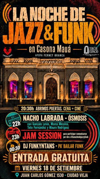 NOCHE DE JAZZ Y FUNK