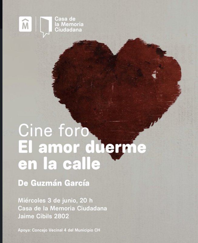 CINE FORO: El amor duerme en la calle