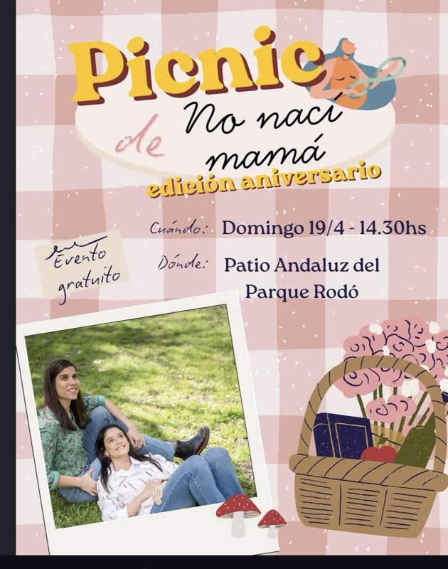 PICNIC PARA MAMÁS (Comunidad @no_naci_mama)