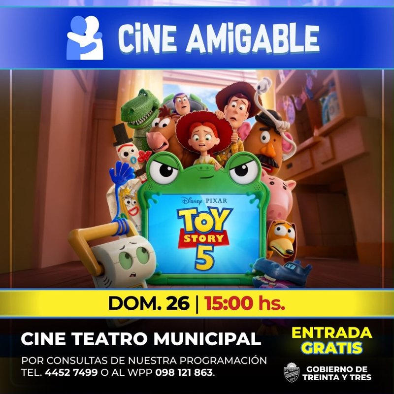 CINE AMIGABLE: TOY STORY 5