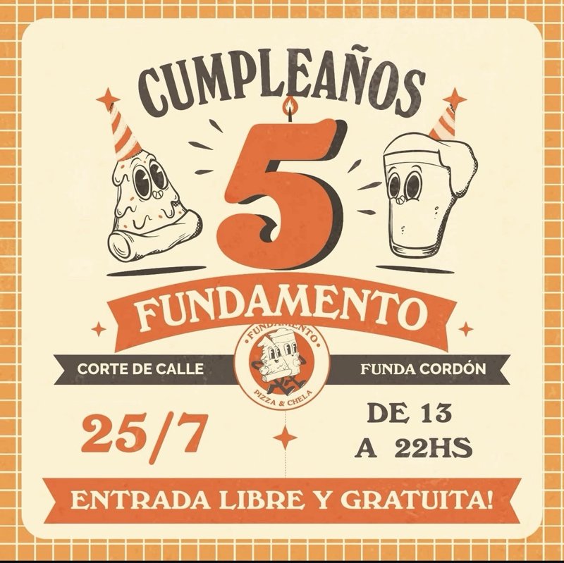 PIZZA CHELA MÚSICA Y CORTE DE CALLE