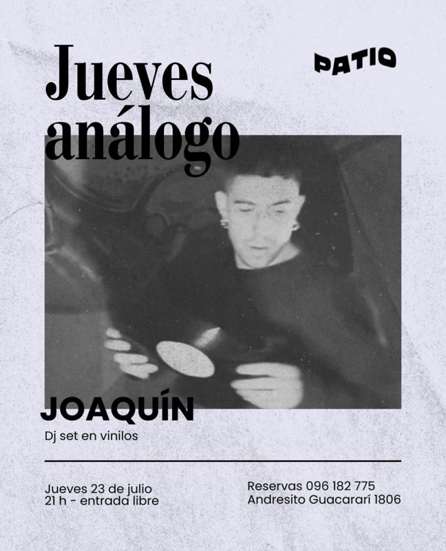 JUEVES ANÁLOGO