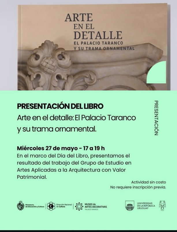PRESENTACIÓN DEL LIBRO: “Arte en el detalle”