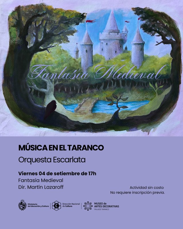 MÚSICA EN EL TARANCO: ORQUESTA ESCARLATA