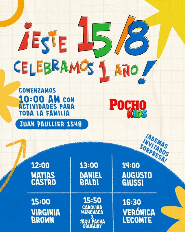 JORNADA DE LA NIÑEZ EN POCHO KIDS