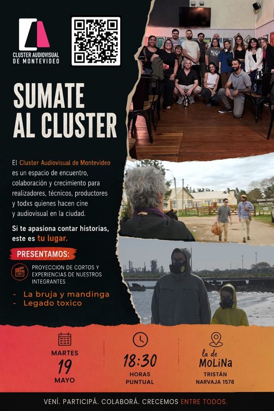 ¿Tenés una historia que contar? ¿Querés ser el director de tu propia película? Sumate al Cluster Audiovisual y hace tu proyecto realidad