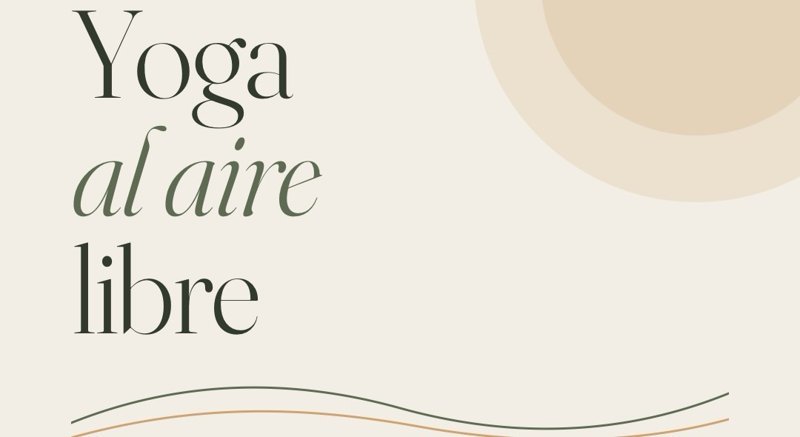 Yoga aire libre