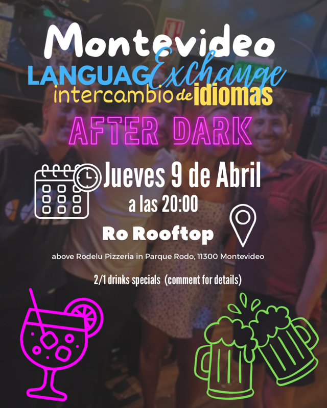 Intercambio de idiomas y cultura @ Ro Rooftop
