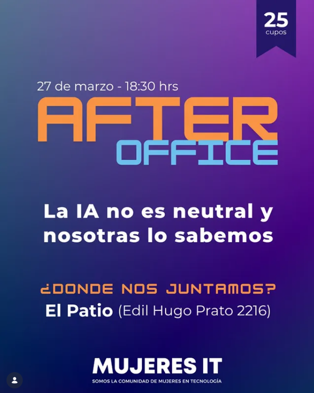 AFTER OFFICE: MUJERES EN IT
