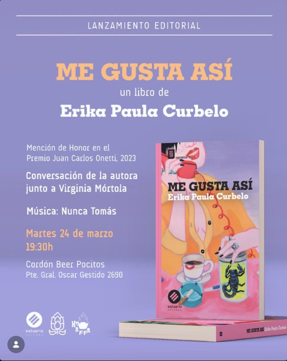 PRESENTACIÓN DEL LIBRO: ME GUSTA ASÍ